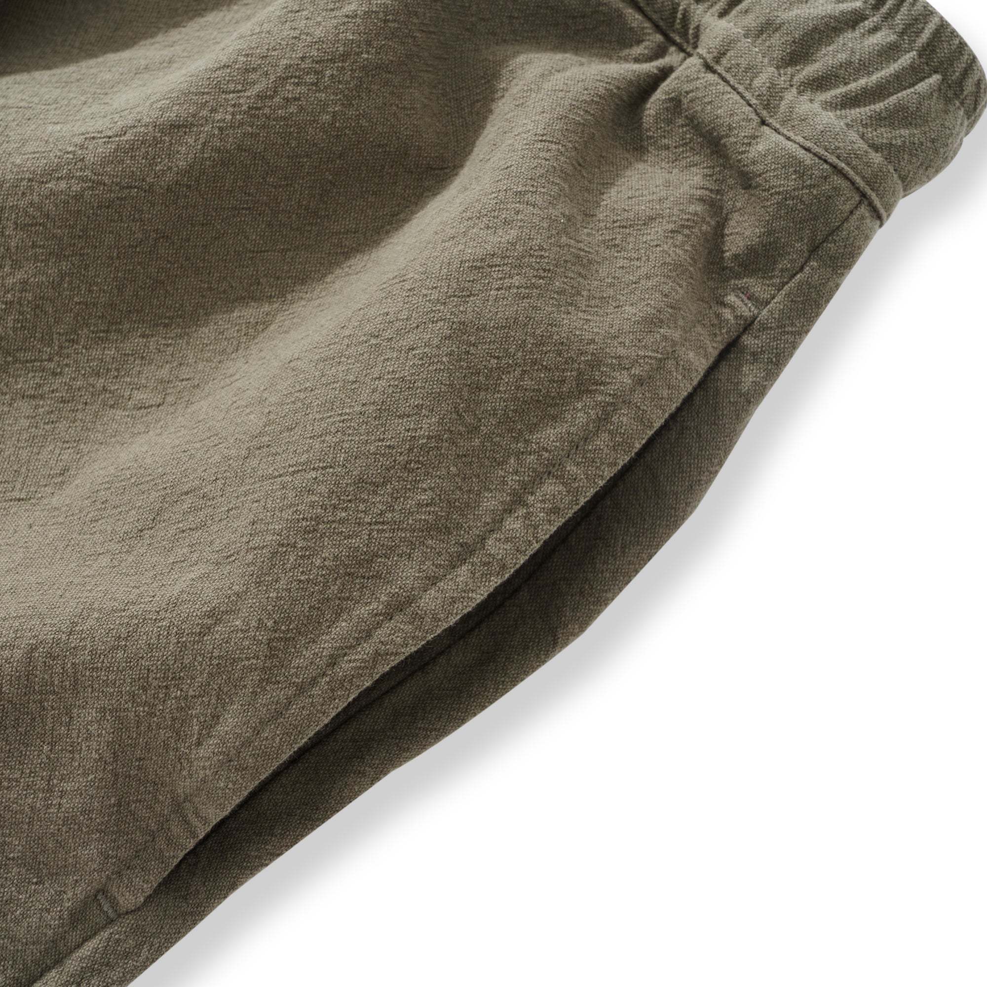 Mens Linen Shorts Mid-Rise Straight Bermuda 8-10 Inch 5-Pocket Shorts